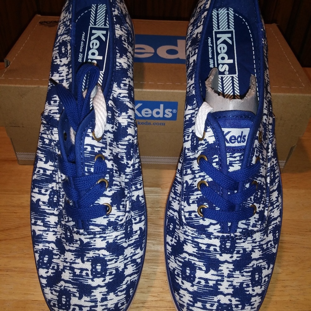 Keds CH Ikat Blue